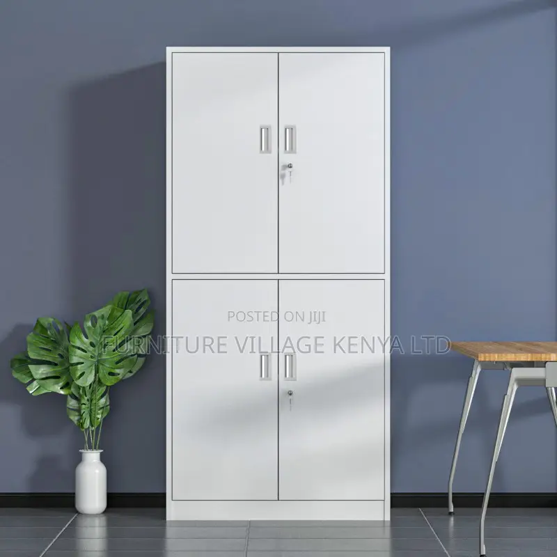 Office Cabinet; 4- Door Swing Office Storage Cabinet