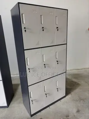 9 Door Office Storage Unit Cabinet