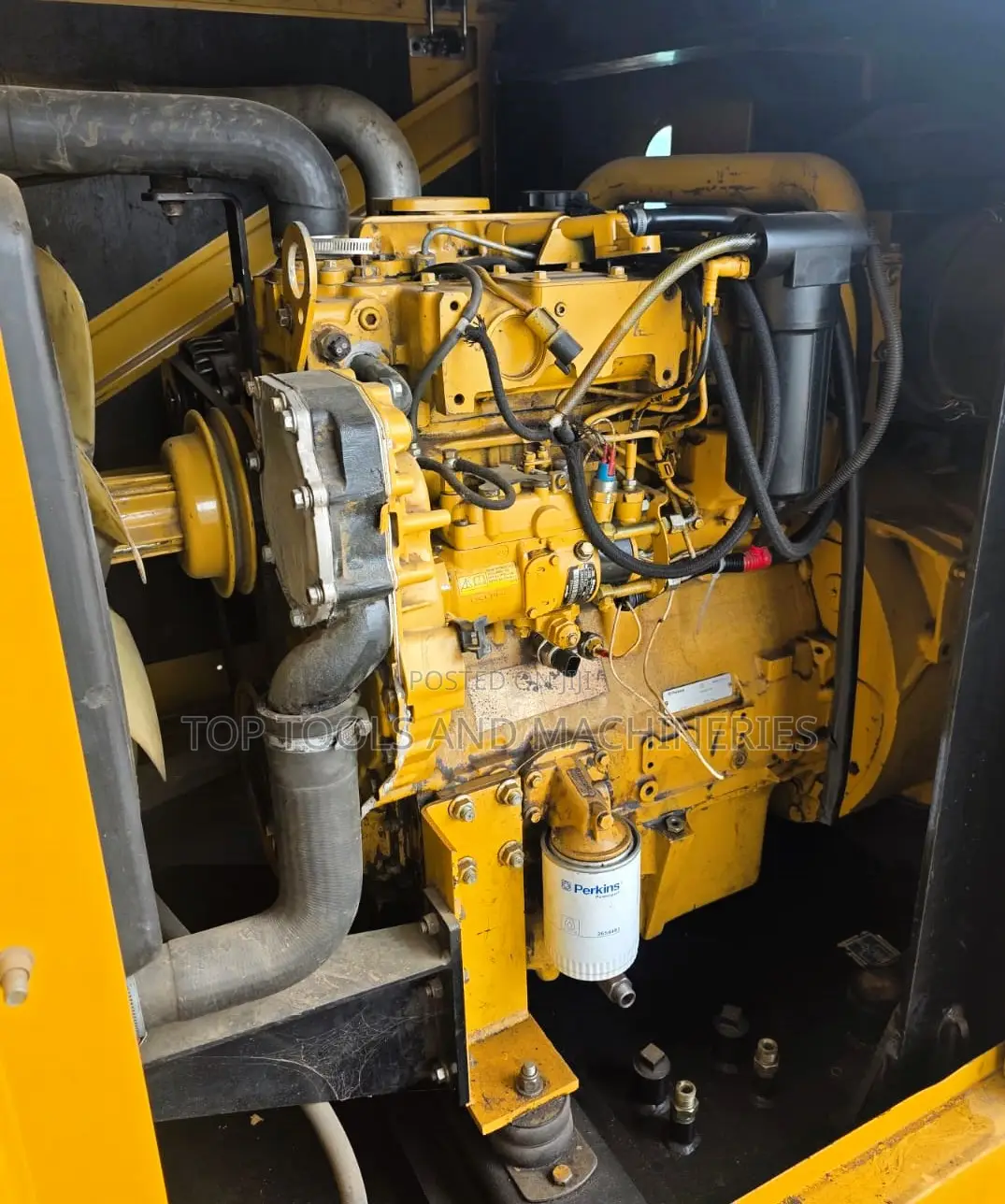 Cat Olympian Ex Uk Super Silent 3phase 100 Kva Silent Diesel Generator