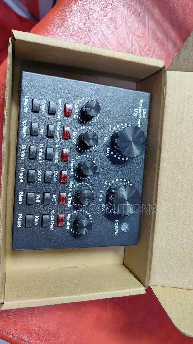 V8 Sounds Card - main view