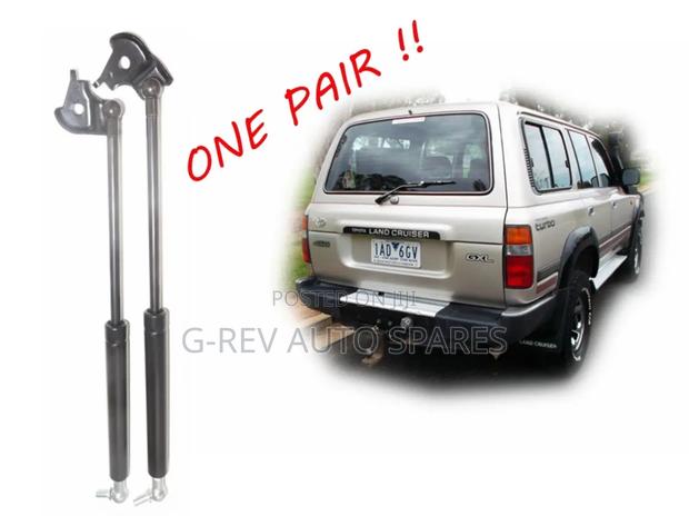 Landcruiser  Fj80  Bonnet  Shocks. - main view