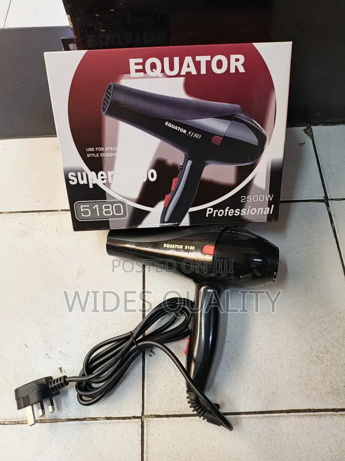 Equator 5180 Super Turbo Professional Hair Dryer.