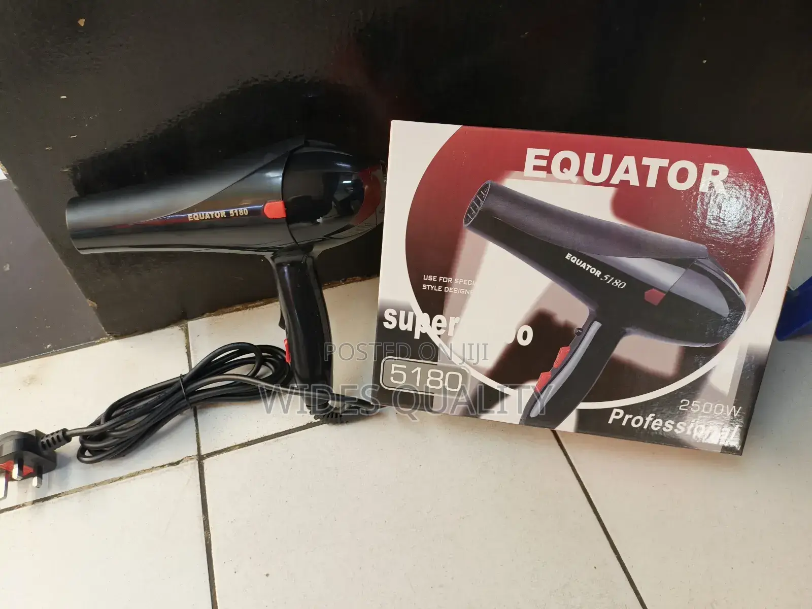 Equator 5180 Super Turbo Professional Hair Dryer.