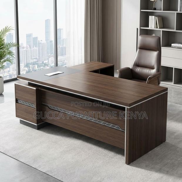 1.6 Meters Executive L-shaped Office Desk - thumbnail 9