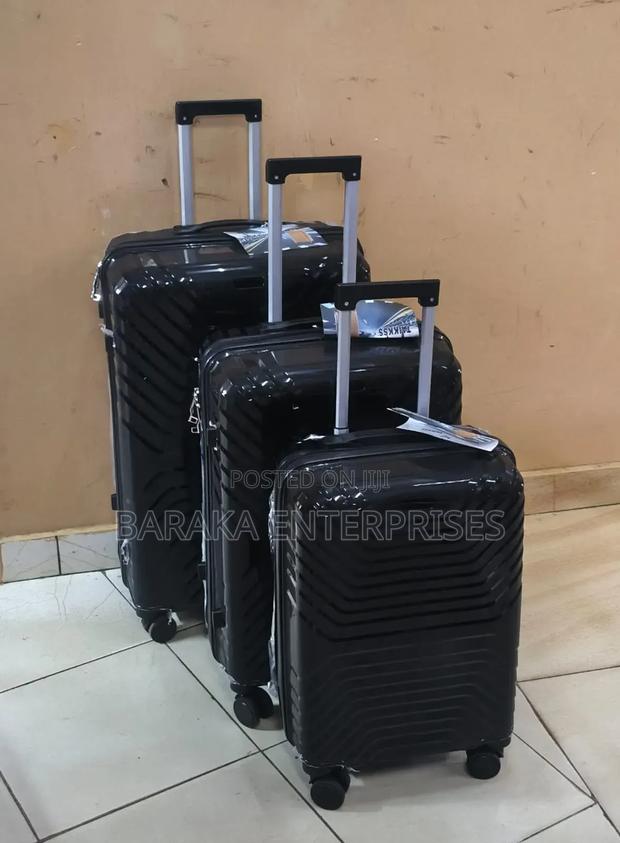 Unbreakable Rubber Suitcase Pp 3-in-1 Suitcase Set - main view