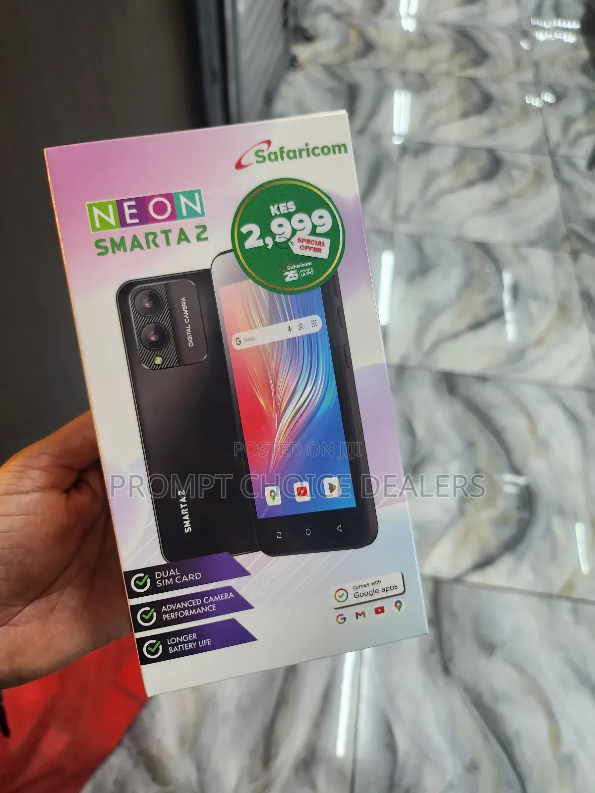 New Neon Kicka 4 32 GB Black