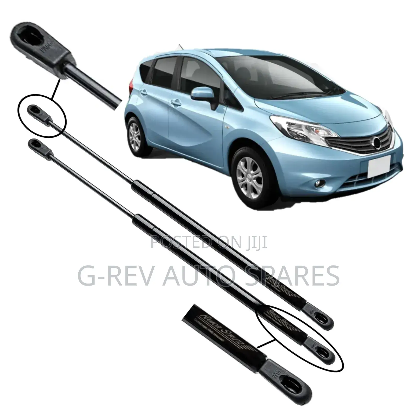 Nissan Note 12  Boot Shocks  Struts.