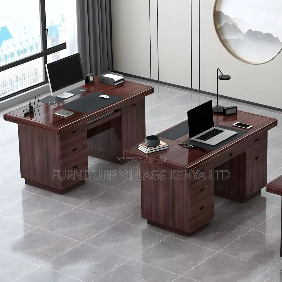 Office Desk; 1.4 Meter Executive Offie Desk With Drawers