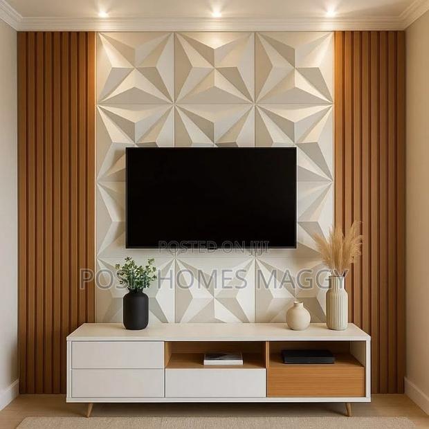 Geometric Wall Modules 3d Wall Panels - main view