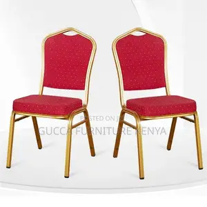 Red Commercial Hall Event Banquet Chair
