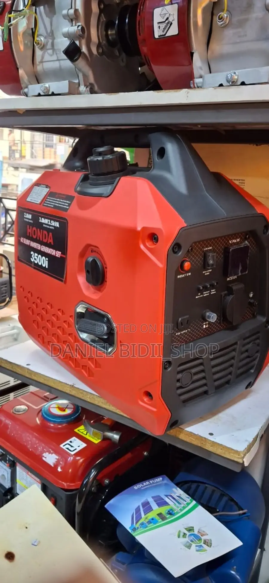 Ac Super Silent Petrol Generator Honda 3.5kw