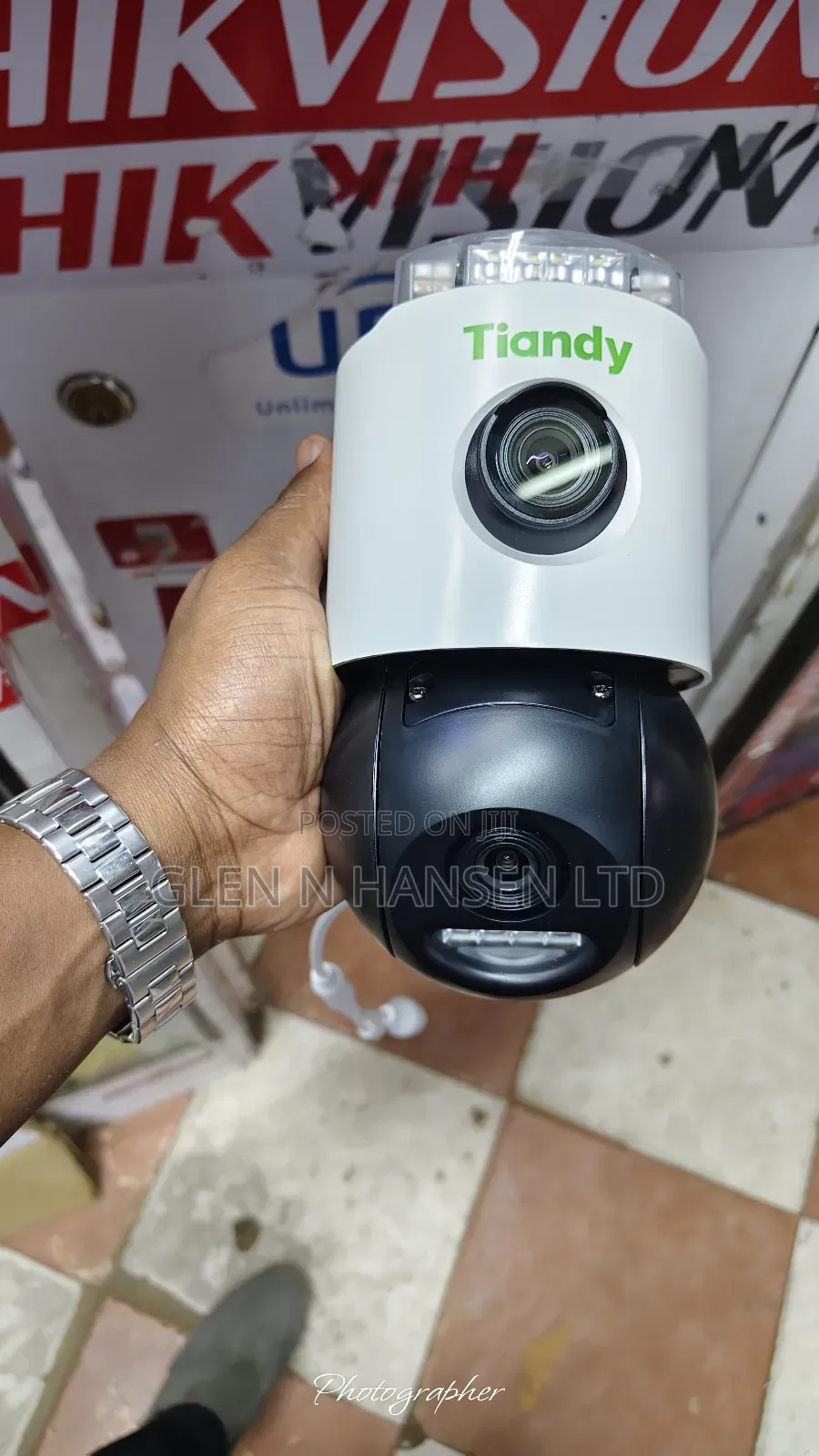 Tiandy 3mp Dual Lense PTZ Outdoor Camera