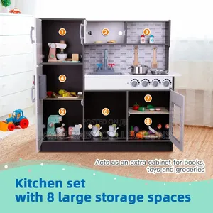 Bored at Home? Wooden Play Kitchen Set