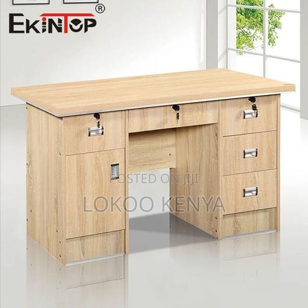 Office Desk ; Single-Seat Office Cumputer Desk - thumbnail 4