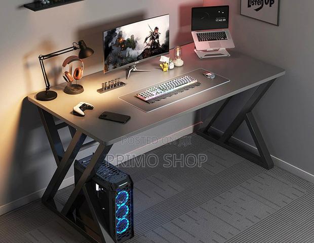 Office Desk : Gaming Rectangular Office Computer Desk - thumbnail 2