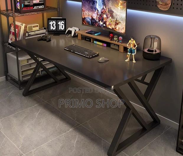 Office Desk : Gaming Rectangular Office Computer Desk - thumbnail 3