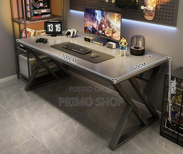 Office Desk : Gaming Rectangular Office Computer Desk - thumbnail 5