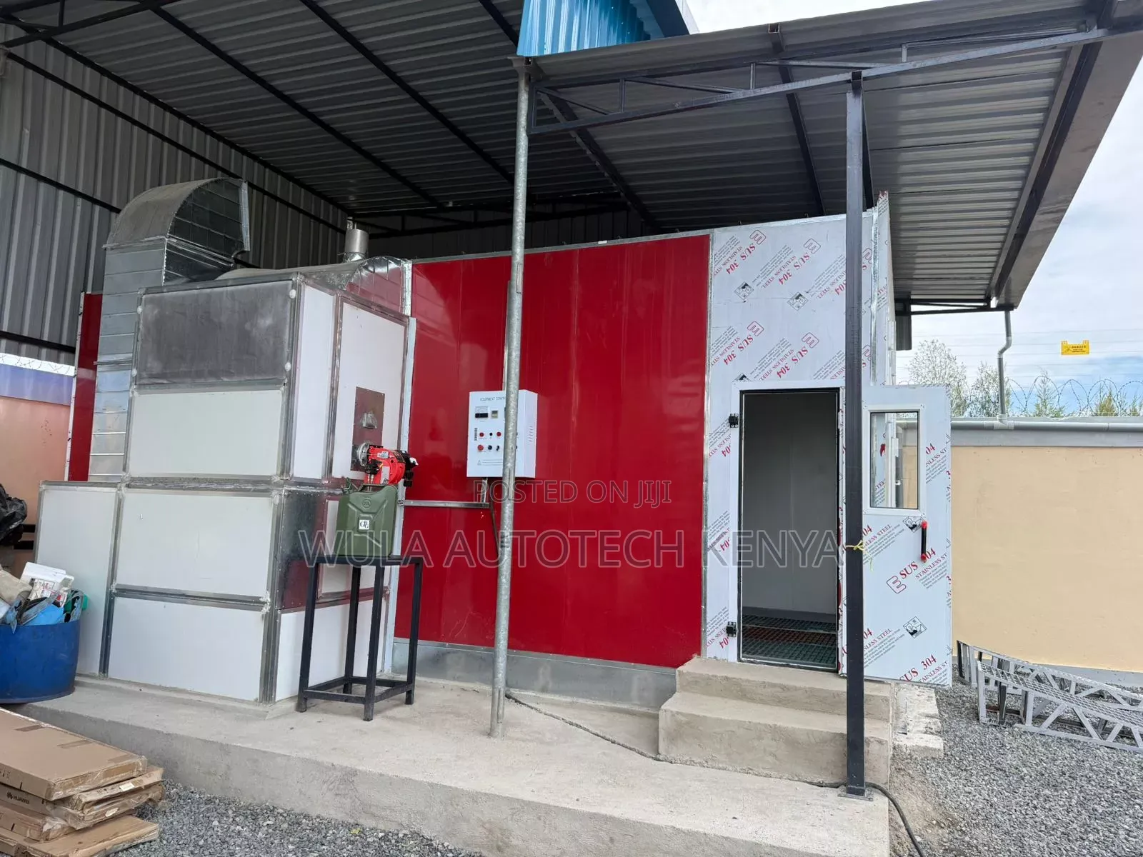 Best Quality Power Spray Booth Machine With All Accessories Sunshine