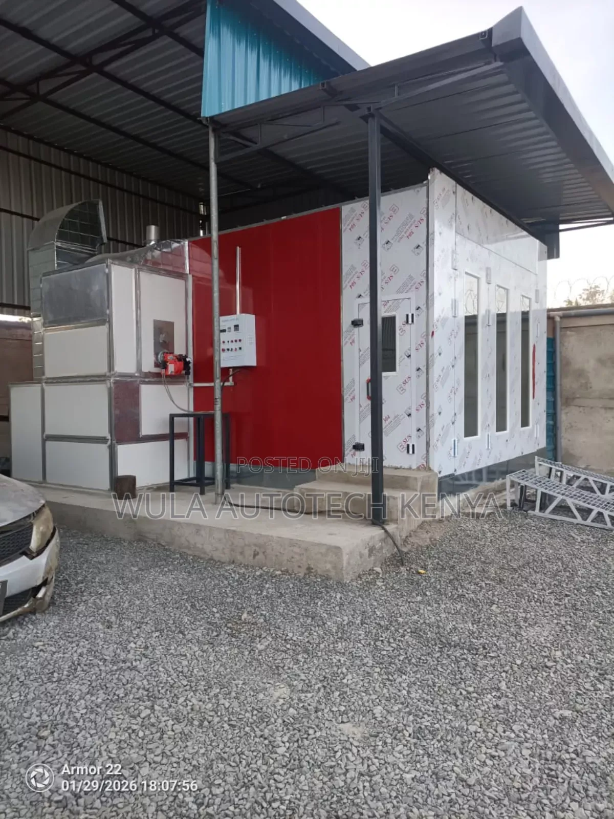 Best Quality Power Spray Booth Machine With All Accessories Sunshine