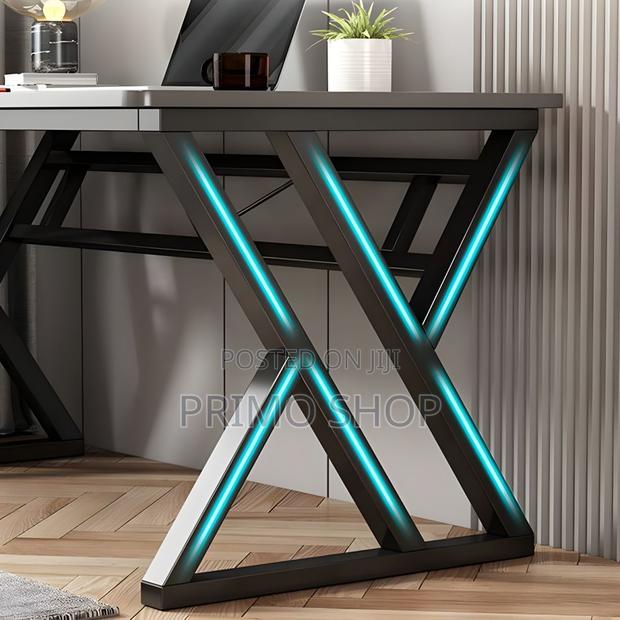 Office Desk : Gaming Rectangular Office Computer Desk - thumbnail 7