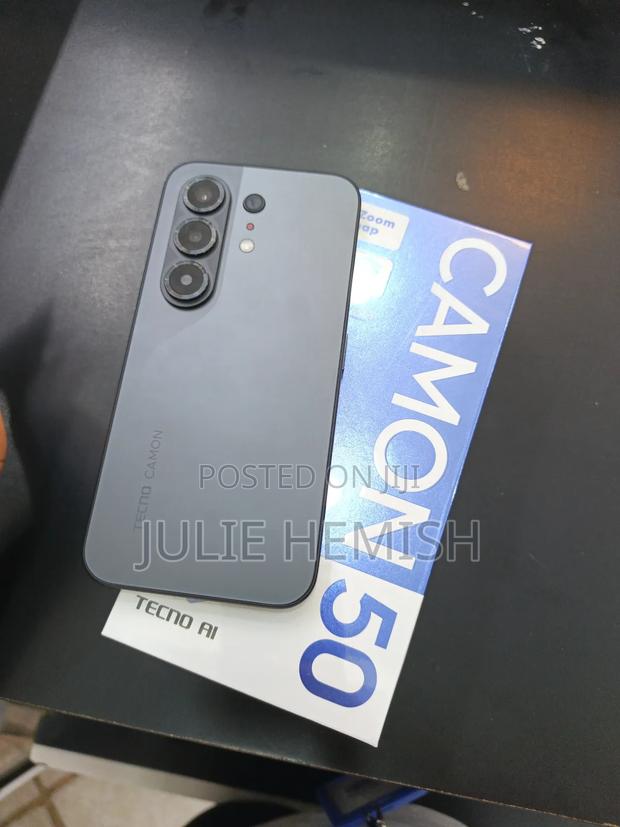 New Tecno Camon 50 256 GB Black - main view