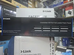D-Link Unshielded 48 Port Full-Loaded Patch Panel