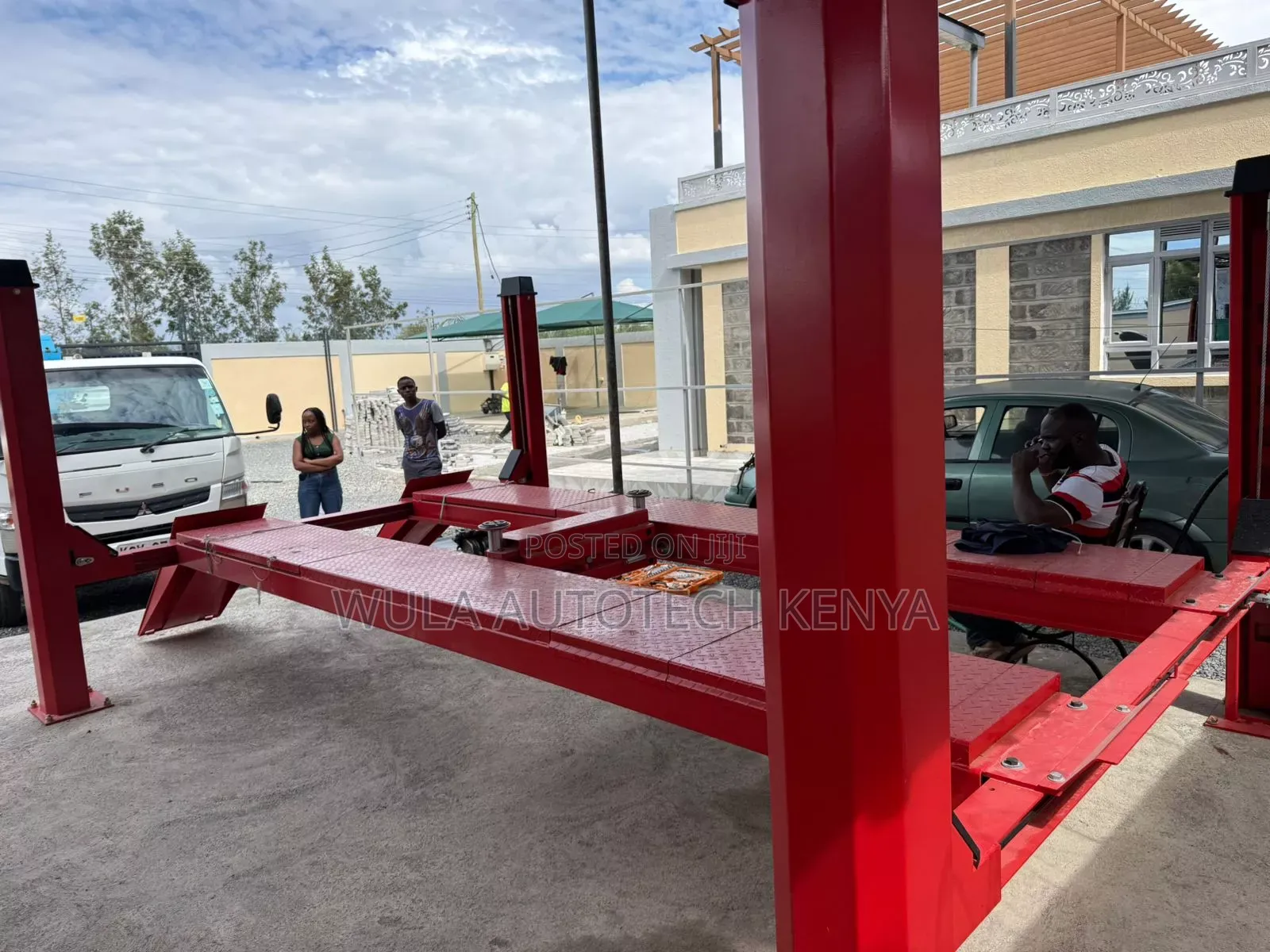 Durable Sunshine 4t Four Post Carlift Machine Best Quality