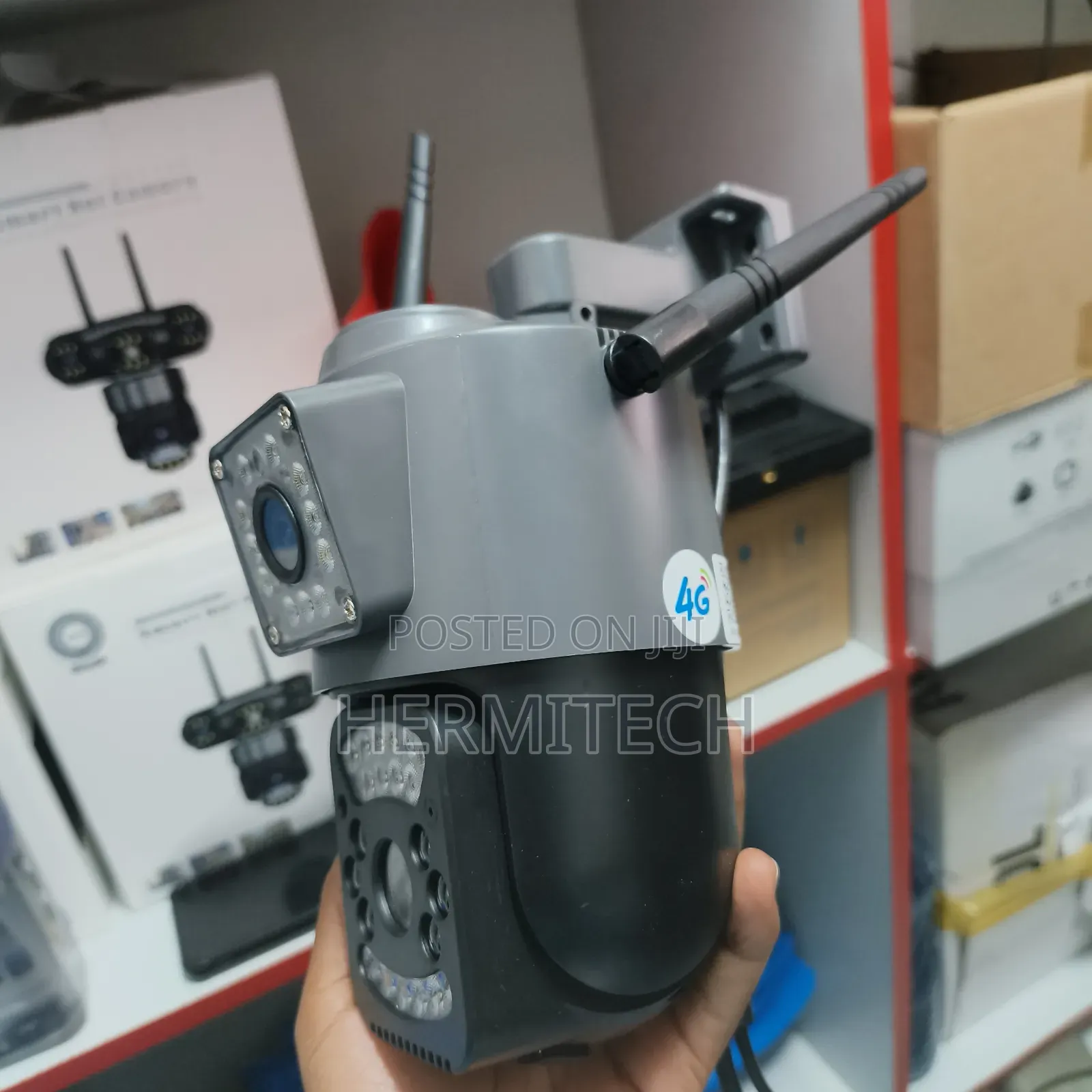 CCTV Camera With Dual Lens 4g Wifi Enabled