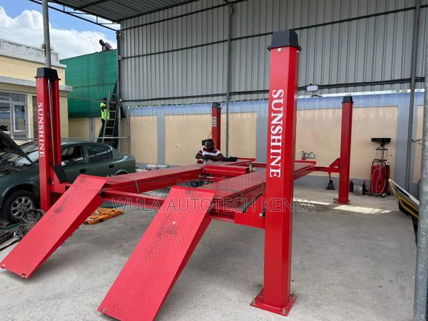 Sunshine Automotive 4t Four Post Carlift Machine Bedt Quality