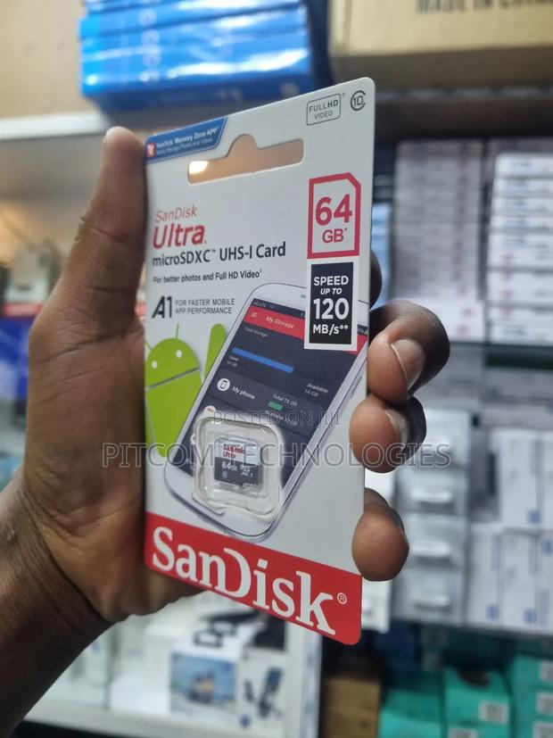 64 Sandisk Ultra Microsdxc Uhs-I Card