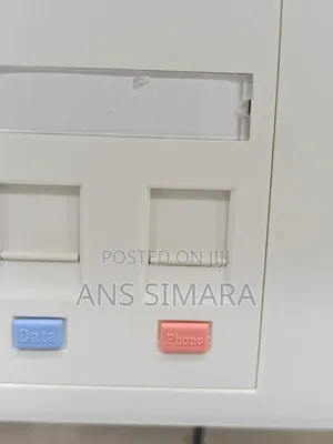 Dual-Port Rj45 Networking Faceplate