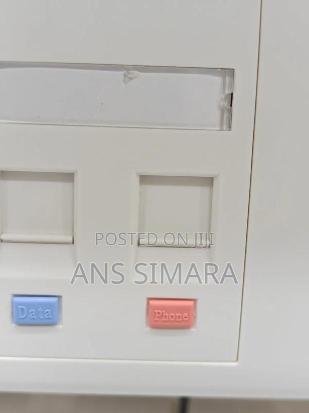 Dual-Port Rj45 Networking Faceplate - thumbnail 3