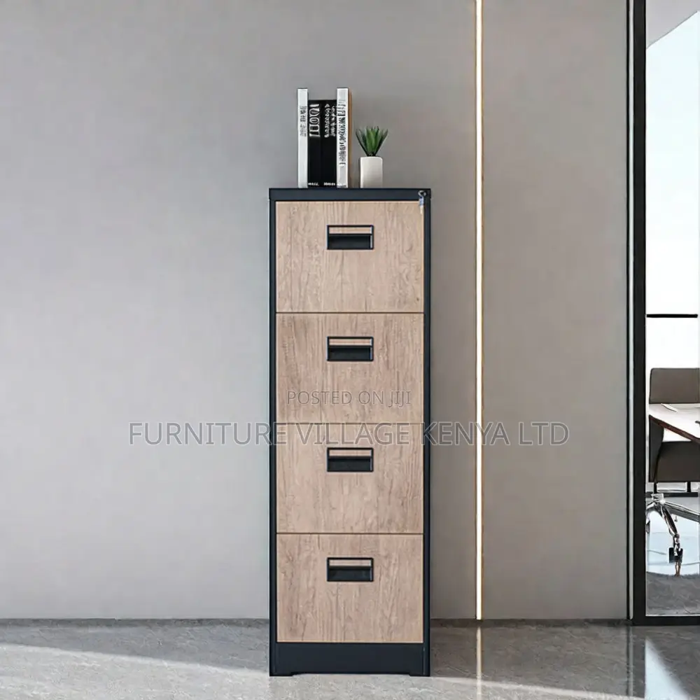 Office Cabinet; 4-drawer File Office Cabinet