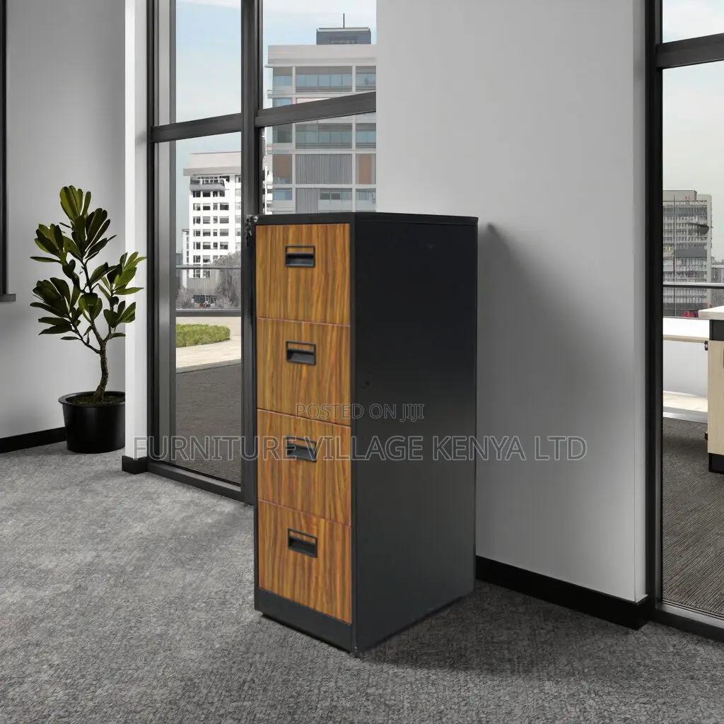 Office Cabinet; 4-drawer File Office Cabinet