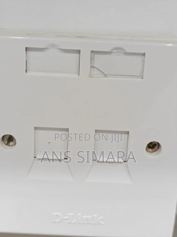 D-Link NFP-0whi21 Dual Port Faceplate