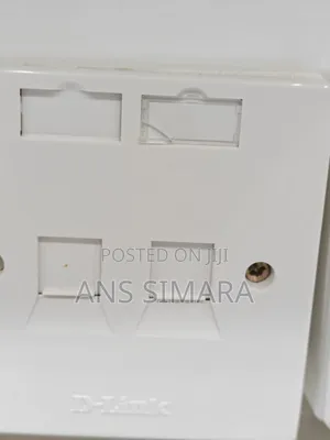 D-Link NFP-0whi21 Dual Port Faceplate