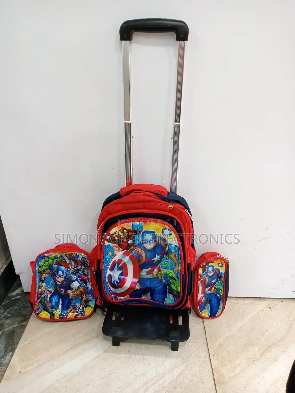 3in1 Trolley School Bags