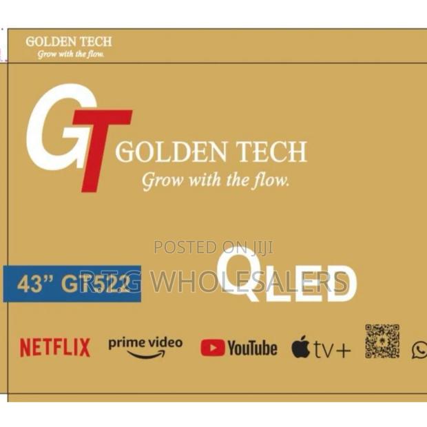 43′′ Goldentech Qled Android Smart Tv With Netflix Youtube