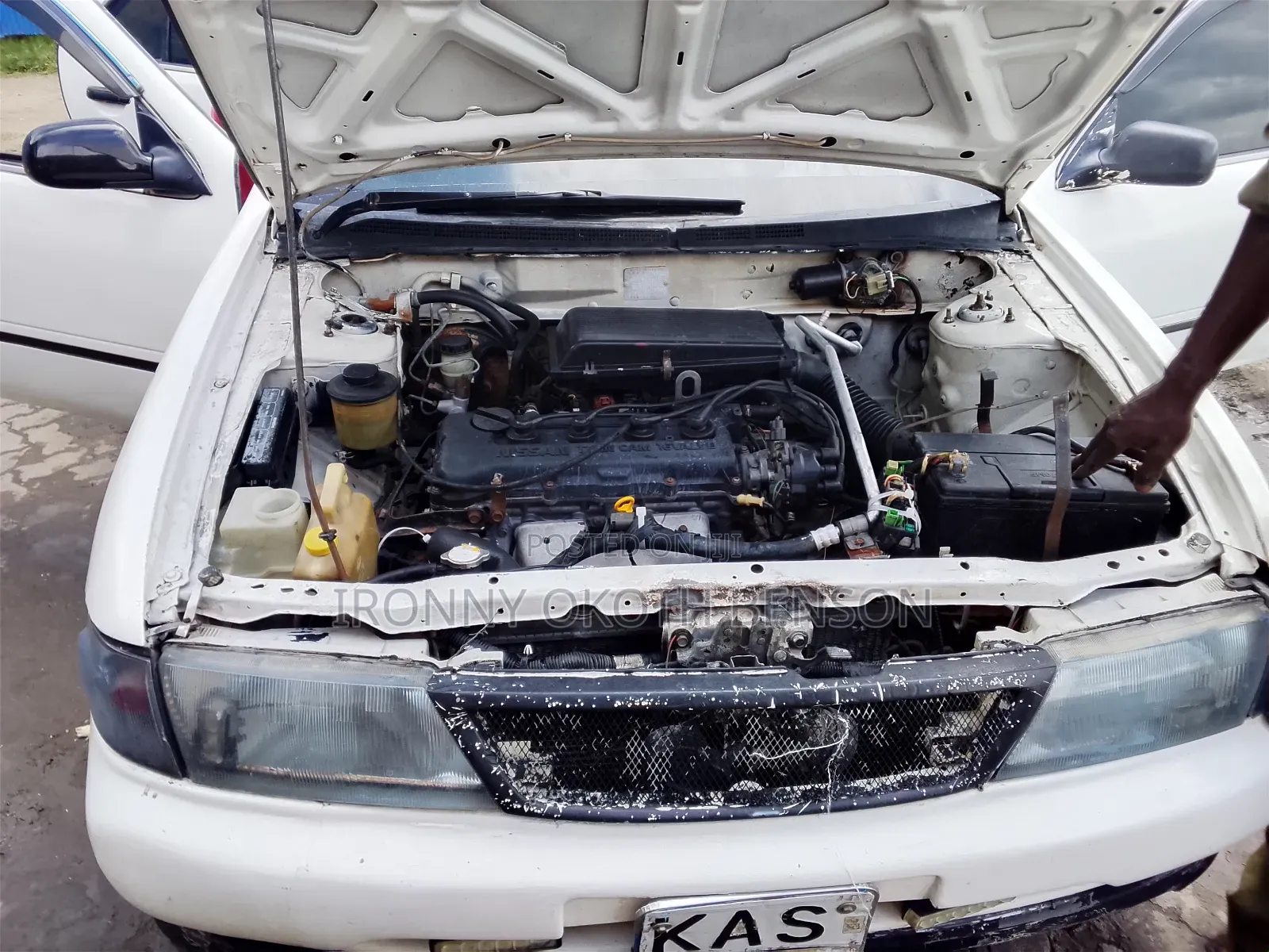Nissan FB14 1997 White