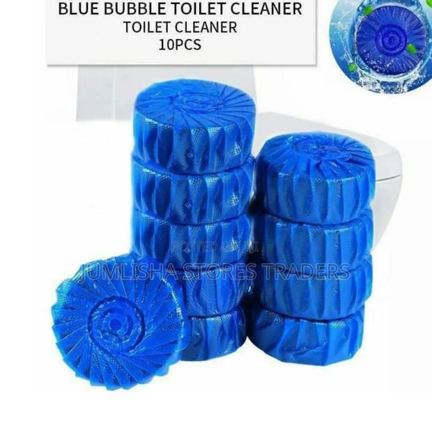 Blue Bubble Toilet Cleaner 
1 Set 10pcs - main view