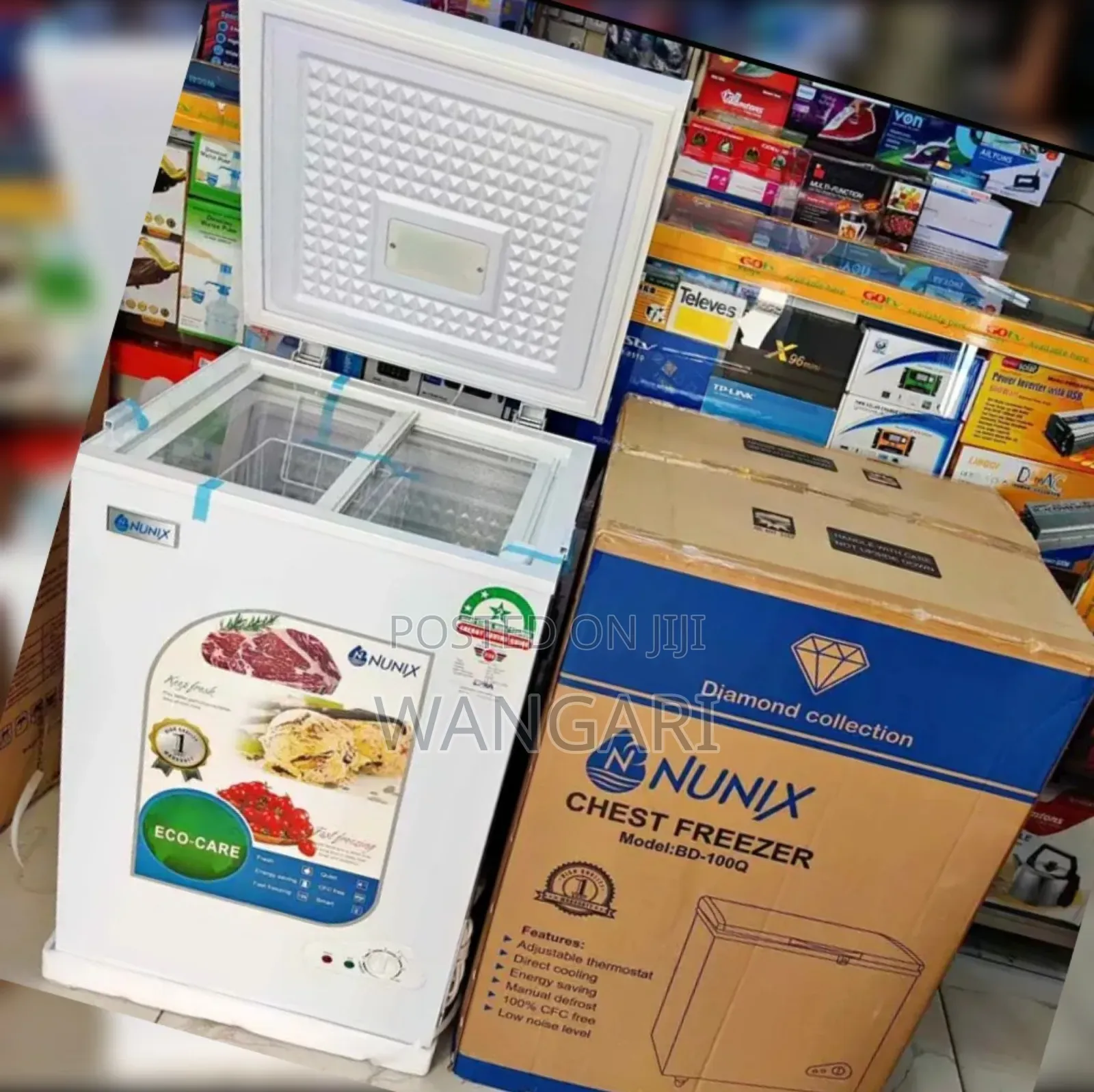 Nunix Chest Freezer 100l