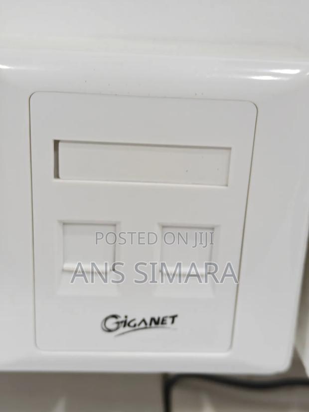 Giganet 2-Port Dual Faceplate
