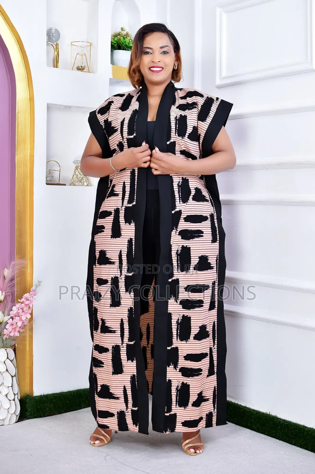 African Print Kimono