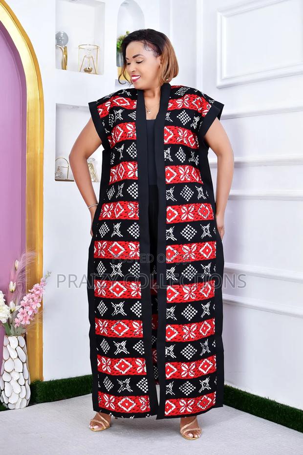 African Print Kimono - thumbnail 4
