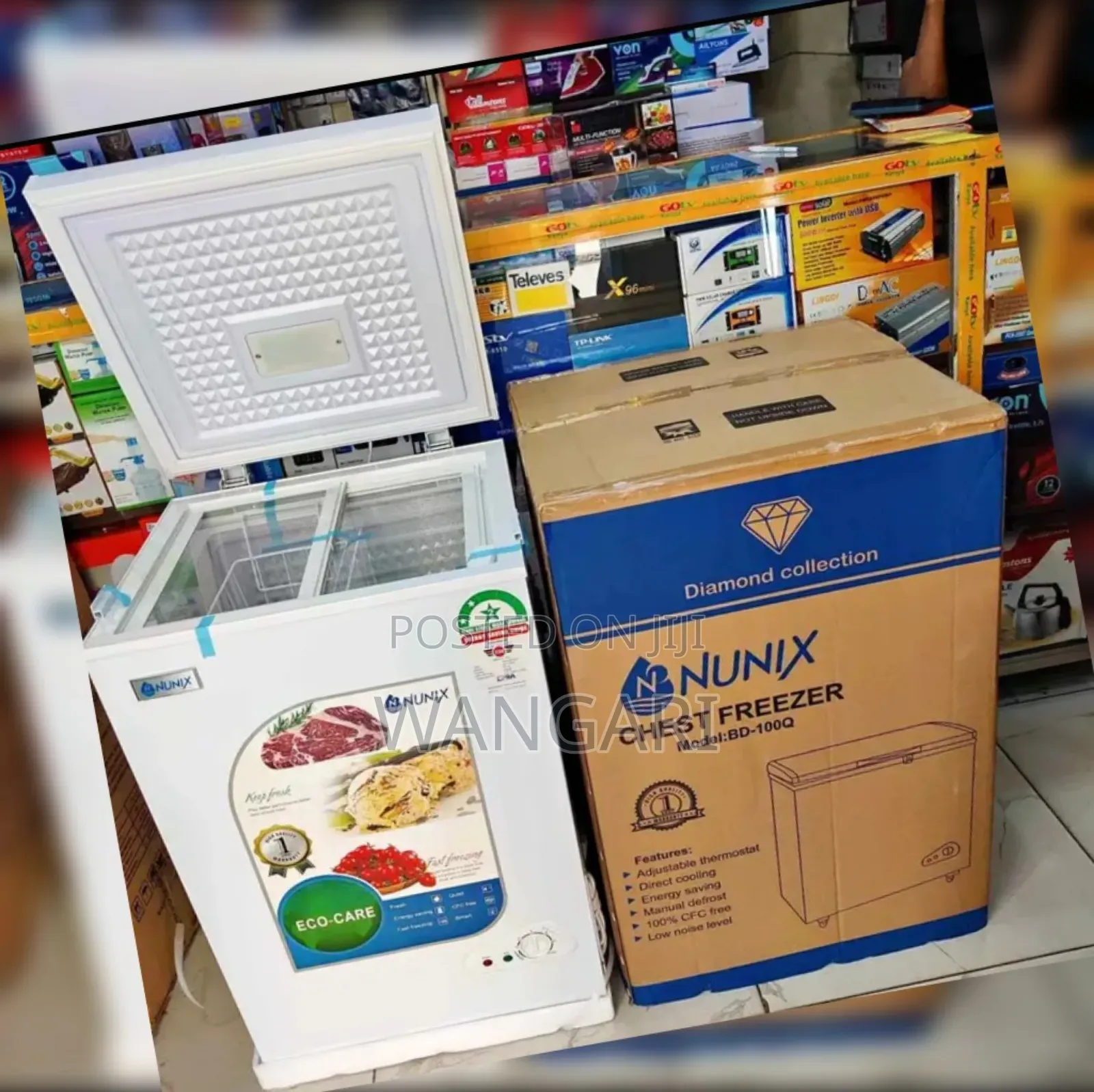 Nunix Ecocare 100l Freezer