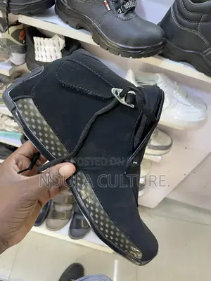Black White Jordan 18 Sneaker