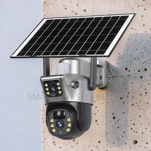 Two- Way Audio 12mp 4g PTZ Rotating Dual Lens Solar Camera - thumbnail 2