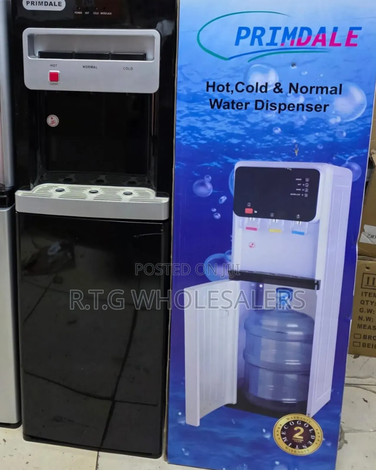 Primadale 3-Tap Water Dispenser With Child Lock