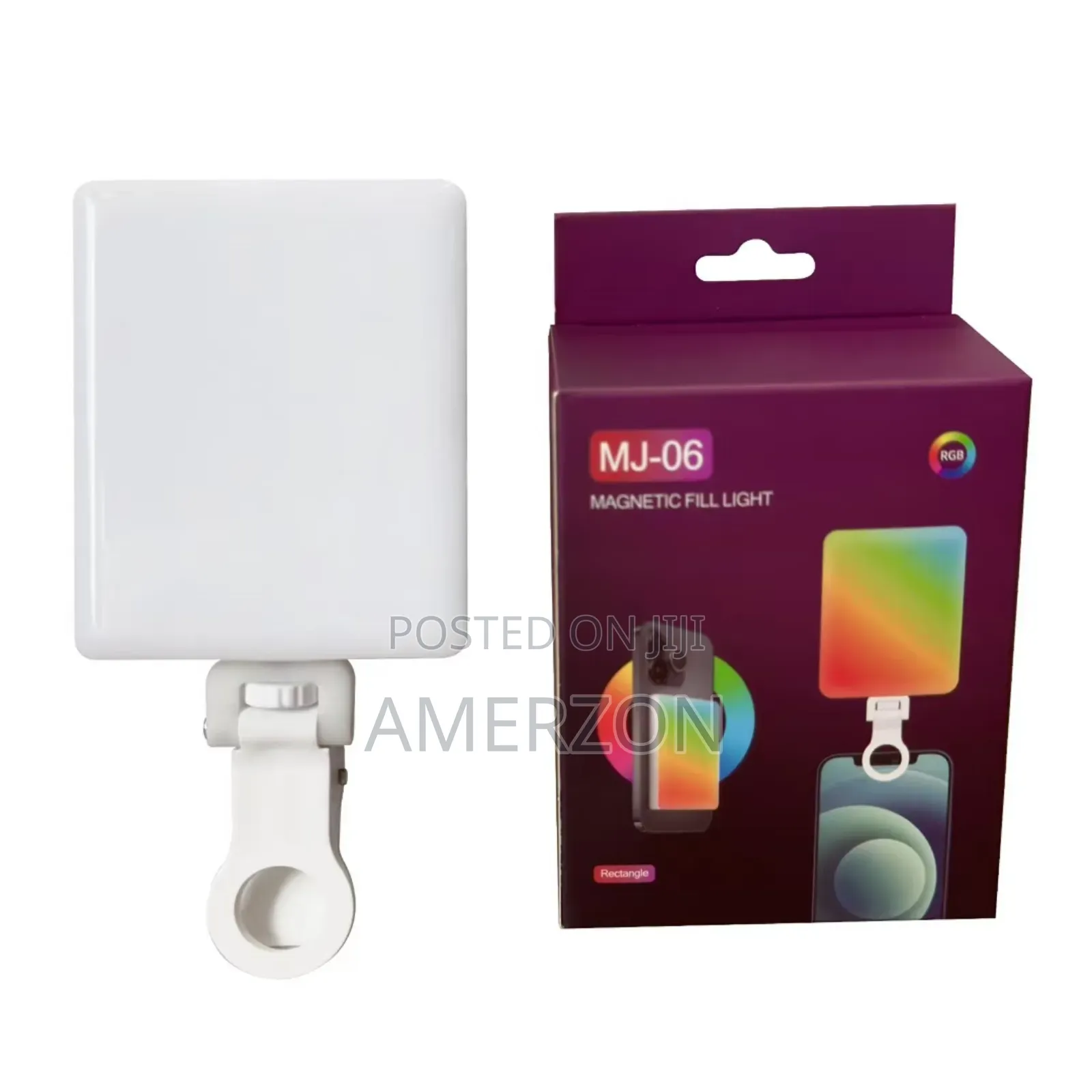 Portable Mini RGB Led Ring Light for Selfie