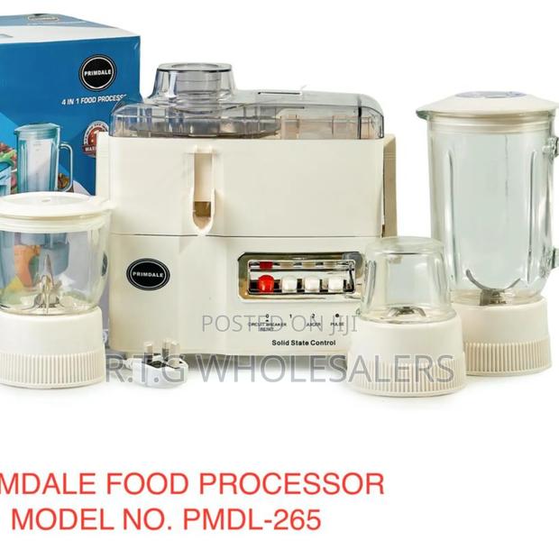 Primdale 4‐In‐1 Juicer Blender Grinder and Mill Kitchen Processor